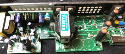 PCB after cleaning